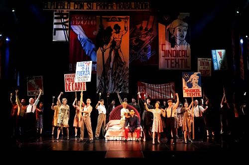 Cast of Evita in Melbourne